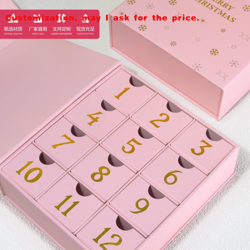 Luxury Skincare Advent Calendar - Boîte de soins de la peau