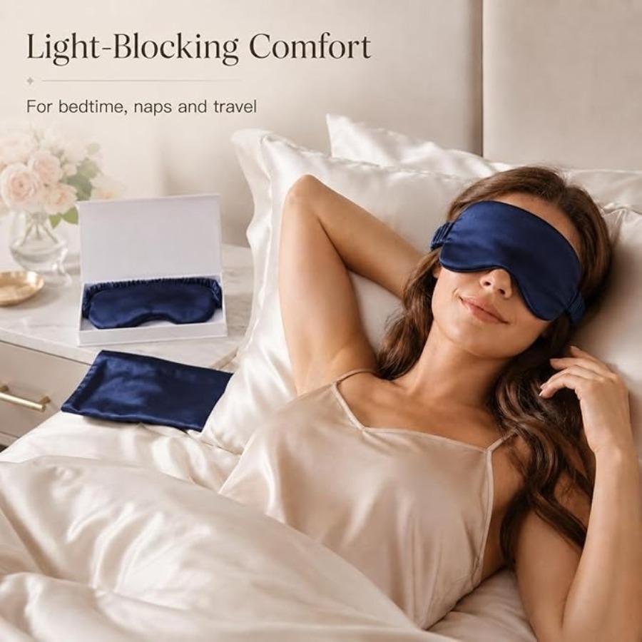 Masque de sommeil en soie bloq - Luxury Skincare Gifts For Women avis et prix